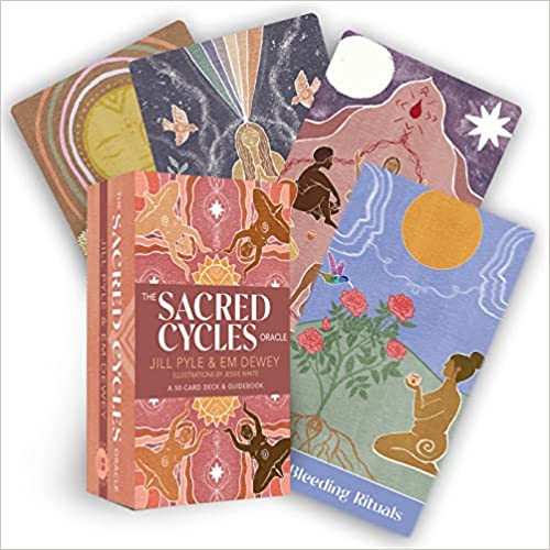 The Sacred Cycles Oracle: A 50-Card Deck and Guidebook - Jill Pyle - Tarotpuoti
