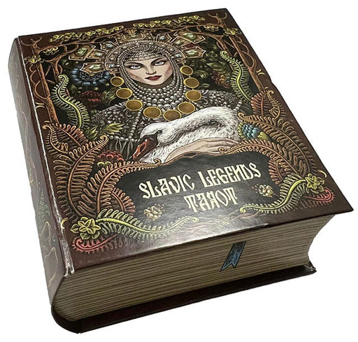 The Slavic Legends Tarot - Size 12cm, Gold edges - Taroteca Studios - Tarotpuoti