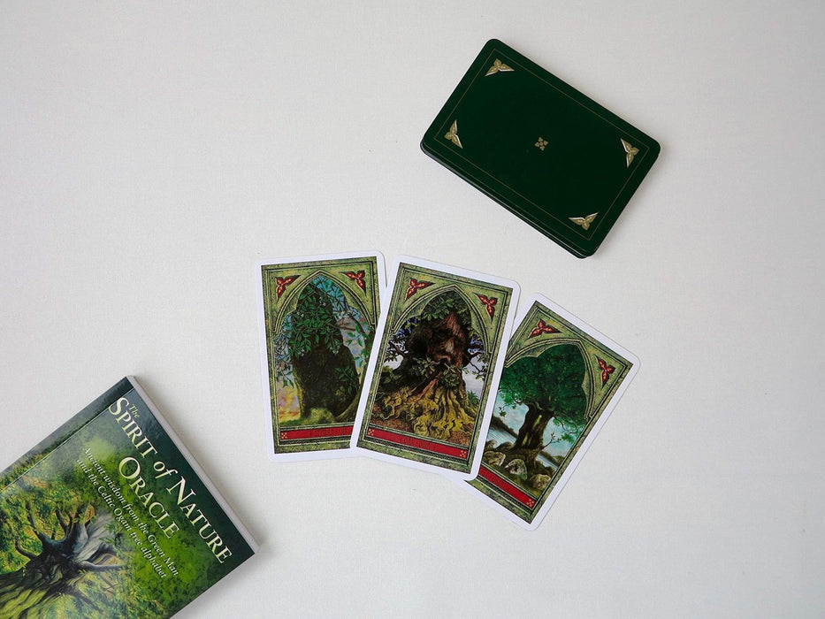 The Spirit of Nature Oracle: Ancient Wisdom from the Green Man and the Celtic Ogam Tree Alphabet - Tarotpuoti