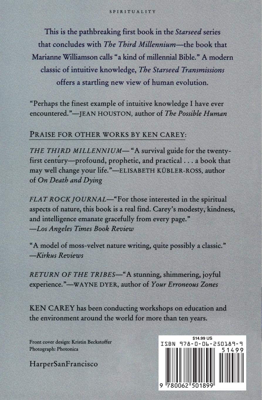 The Starseed Transmissions Ken Carey Kauppa Tarotpuoti