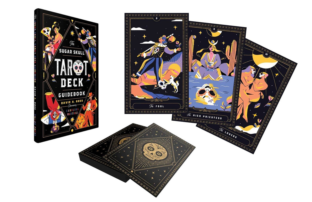 The Sugar Skull Tarot Deck and Guidebook (Sugar Skull Tarot Series) - David A Ross, Carolina Martínez - Tarotpuoti