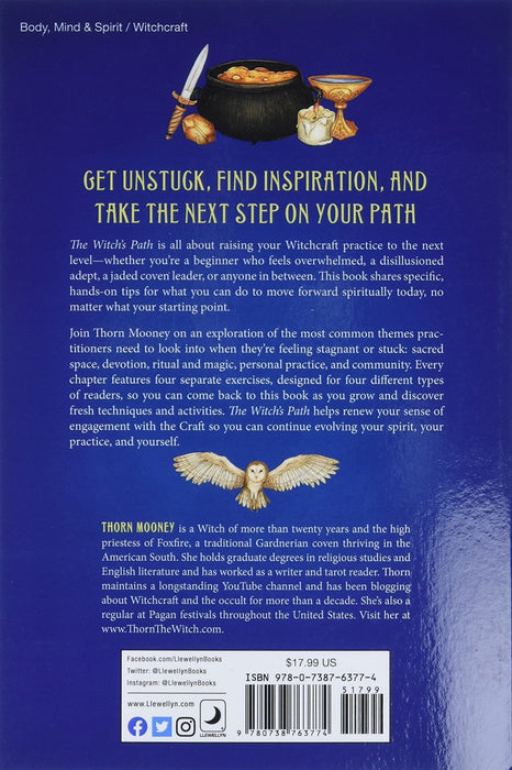 The Witch's Path: Advancing Your Craft at Every Level - Thorn Mooney - Tarotpuoti