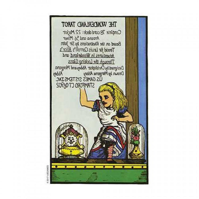 The Wonderland Tarot peltirasiassa - Tarotpuoti