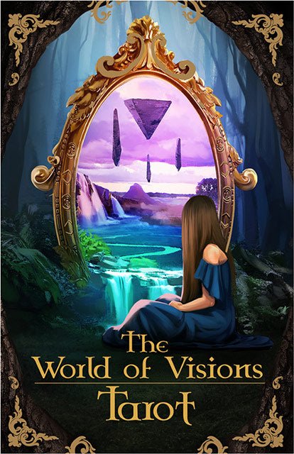 The World of Visions Tarot - Standard 12cm Version - gold edges - Tarotpuoti