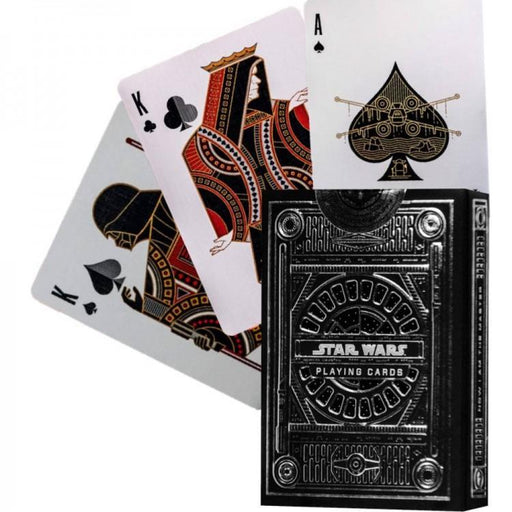 Theory11 Star Wars Playing Cards - Silver Special Edition - Dark Side - Tarotpuoti