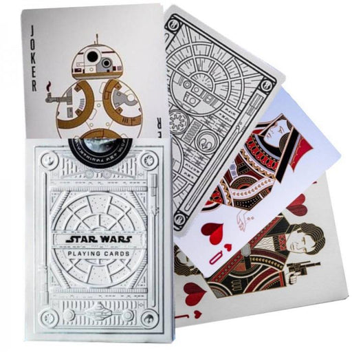 Theory11 Star Wars Playing Cards - Silver Special Edition - Light Side - Tarotpuoti