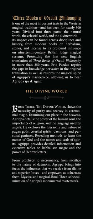 Three Books Of Occult Philosophy 3-Volume Hardback Box Set - Heinrich Cornelius Agrippa, Eric Purdue - Tarotpuoti