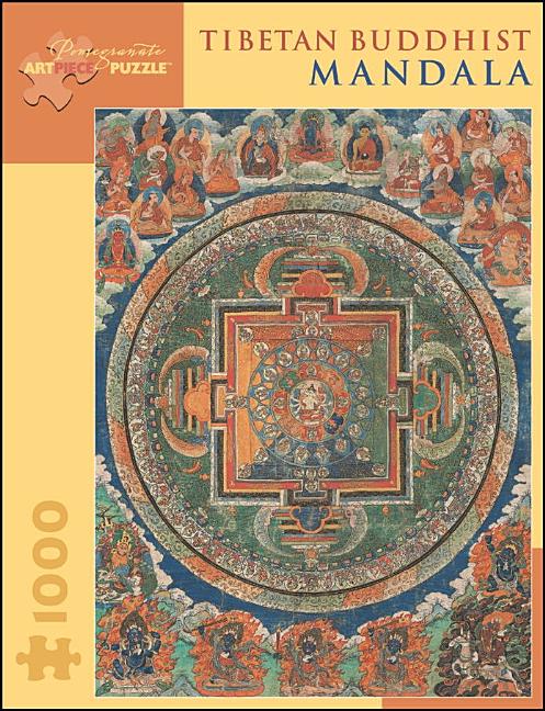 Tibetan Buddhist Mandala puzzle - palapeli 1000palaa - Tarotpuoti