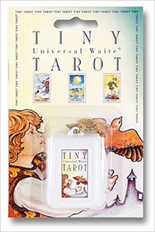Tiny Universal Waite tarot - mini korttipakka avaimenperässä - Tarotpuoti