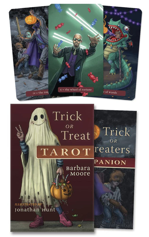 Trick or Treat Tarot - Barbara Moore, Jonathan Hunt - Tarotpuoti