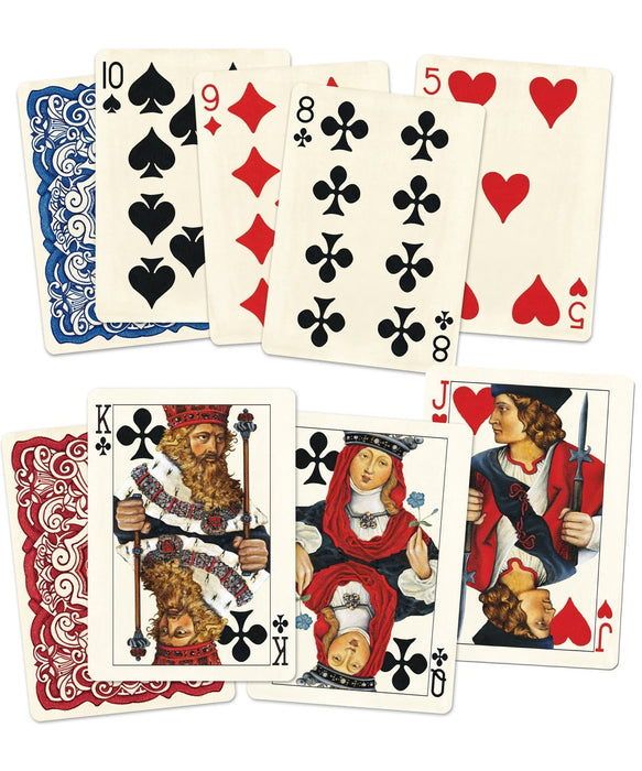 Uusi classic playing cards BLUE - Tarotpuoti