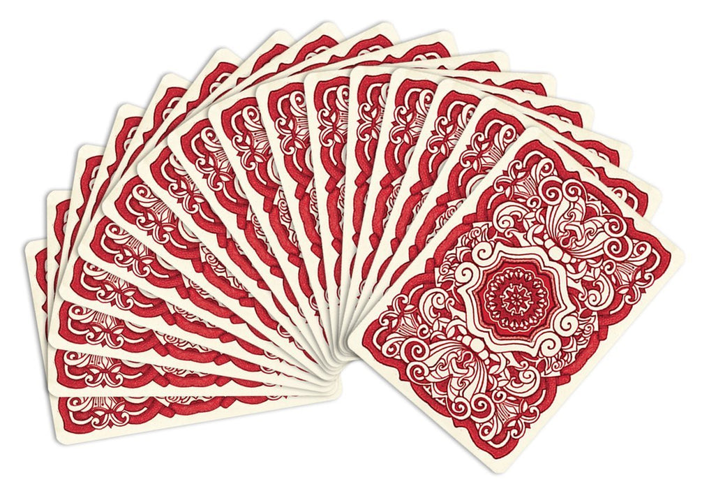 Uusi classic playing cards RED - Tarotpuoti
