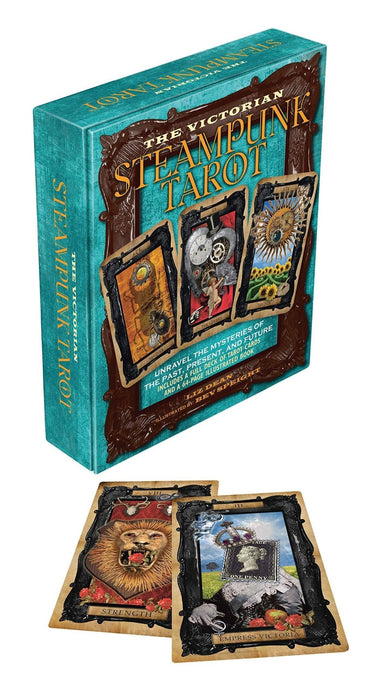 Victorian Steampunk Tarot: Unravel the mysteries of the past, present, and future - Liz Dean - Tarotpuoti