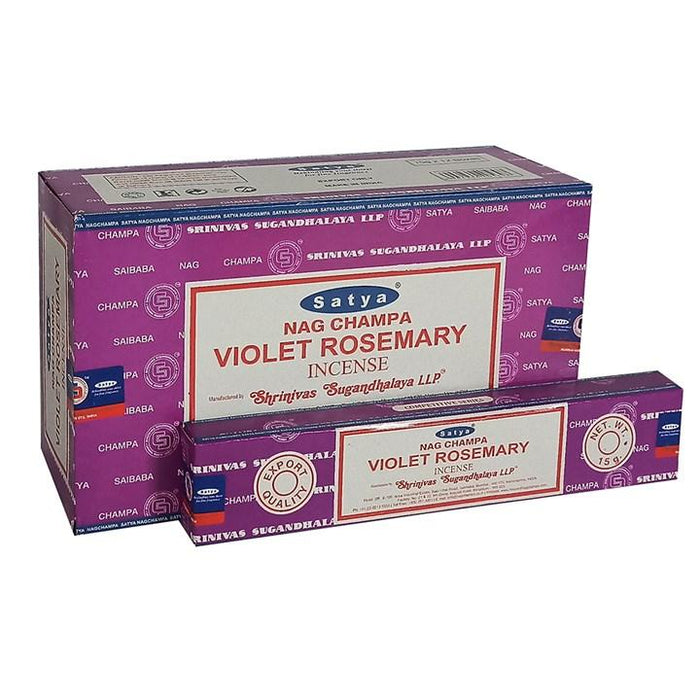 Violet Rosemary suitsuketikku 15g - Satya - Tarotpuoti