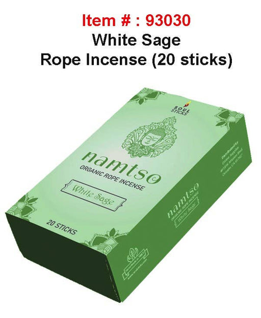 White Sage narusuitsuke 20 pätkää - Namtso - Tarotpuoti