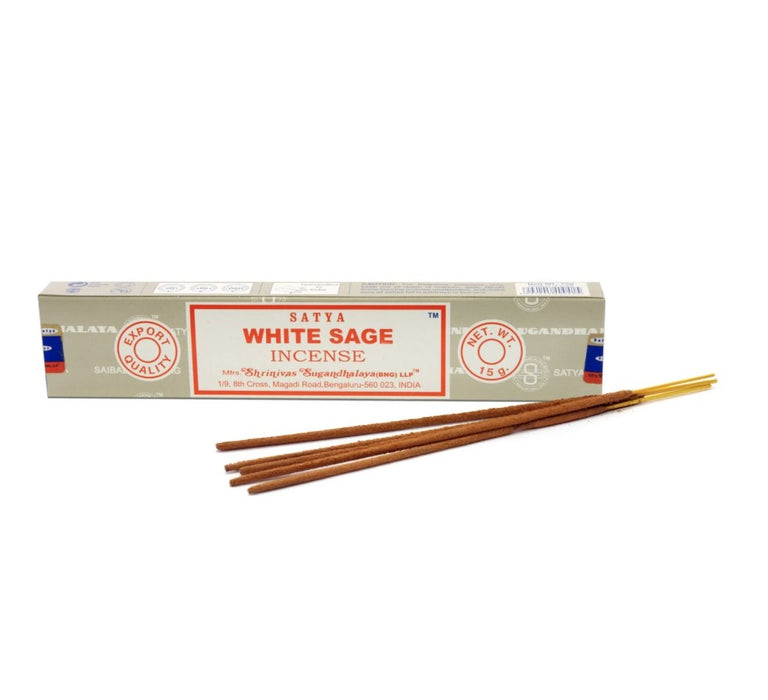 White Sage suitsuketikku 15g - Satya - Tarotpuoti