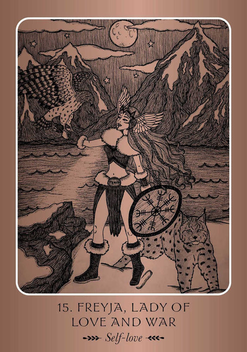 Wild Woman Oracle: Awaken Your True, Free and Soulful Self (44 cards with gilded edges and 144-page book) - Tarotpuoti