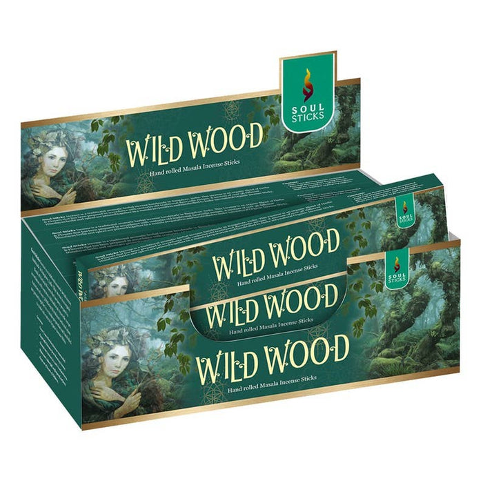 Wild Wood suitsuketikku 12-15 tikkua - Soul Sticks - Tarotpuoti