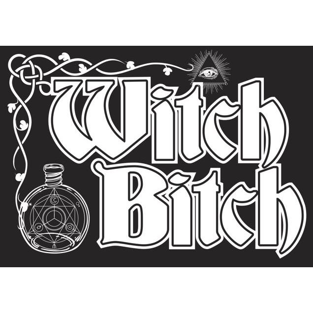 Witch Bitch - jätti magneetti n.6x8cm - Tarotpuoti