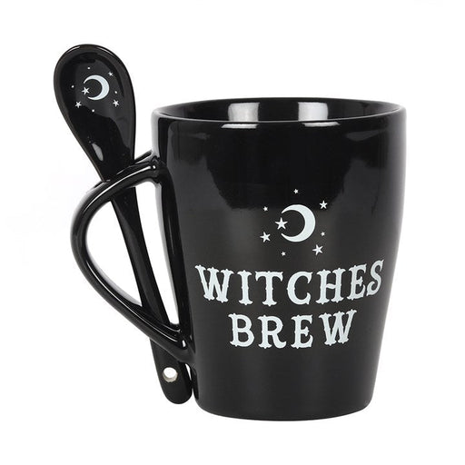 Witches Brew kahvikuppi ja lusikka - Tarotpuoti