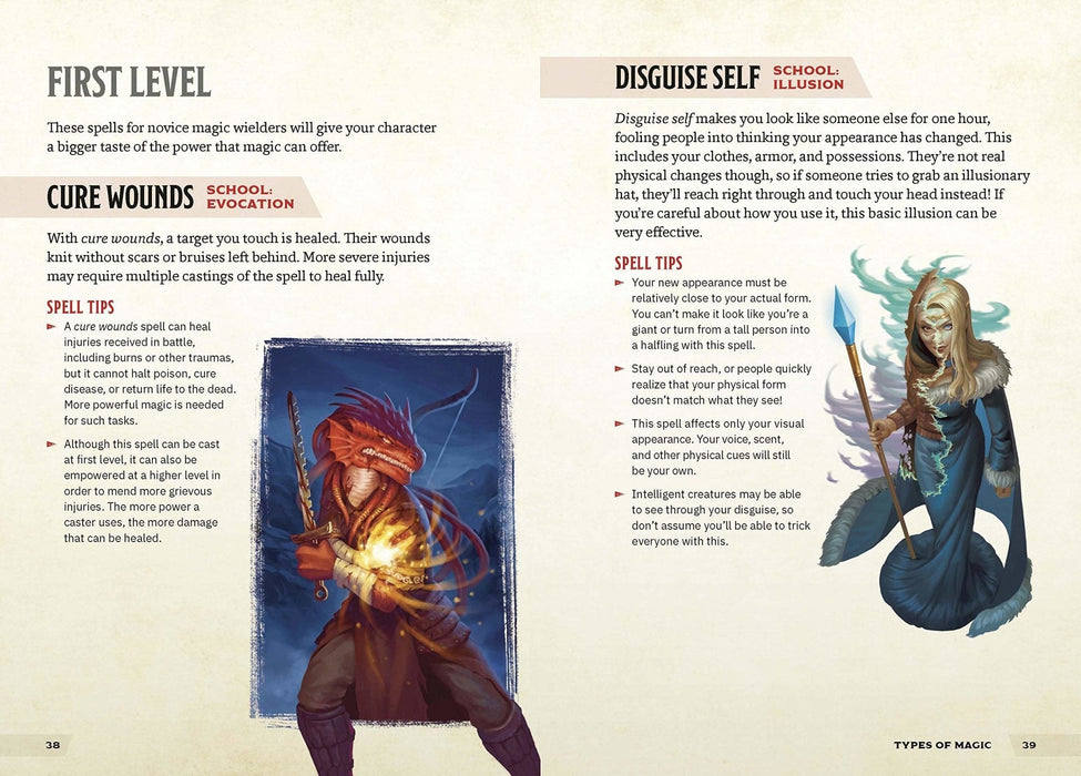 Wizards & Spells (Dungeons & Dragons): A Young Adventurer's Guide – Jim Zub, Stacy King, Andrew Wheeler, Official Dungeons & Dragons Licensed - Tarotpuoti