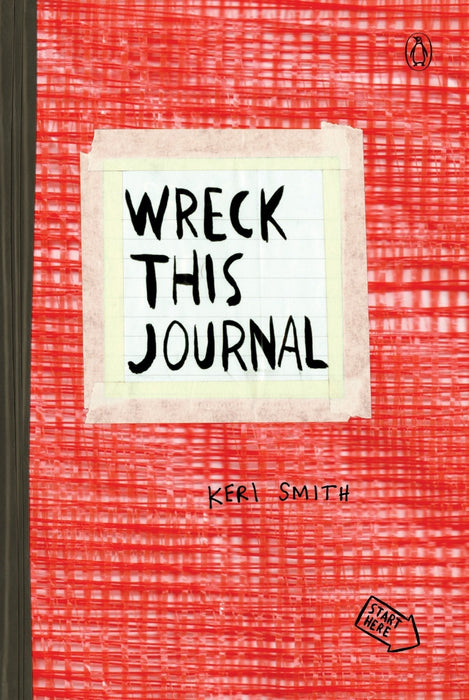 Wreck This Journal (Red) Expanded Ed. muisti-/päiväkirja - Keri Smith - Tarotpuoti