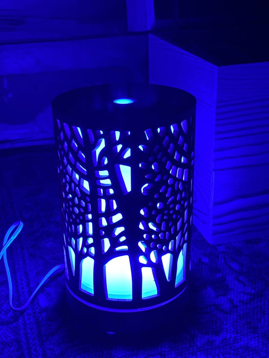 ZenForest ultraääni-diffuusori vaalea 200ml, höyrystin eteerisille öljyille - Tarotpuoti